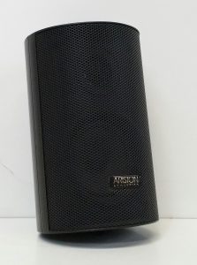 Ariston Acoustics MSX-04 Micro Monitors Black Cylinder Speaker 8OHMS