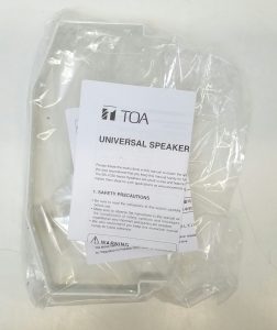 TOA Universal Speakers BS-1030W Wall Mounted Speakers With Mounting Brackets - Image 4
