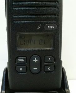 Motorola P14XTA03A1AH Two Way Radio Walkie Talkie With a Motorola Charger Pod - Image 7