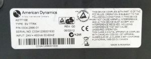 American Dynamics ADTT16E Touch Tracker Controller - Image 3
