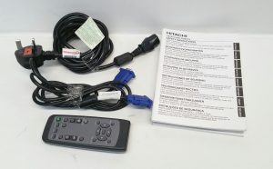 Hitachi XGA CP-X275 Multimedia Mobile LCD Projector 68 Lamp Hours - Image 5