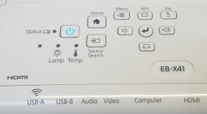 Epson H843B EB-X41 HDMI LCD Projector - Image 2