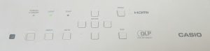 Casio XJ-M130 Data Projector with 5688 Lamp Hours Used - Image 9