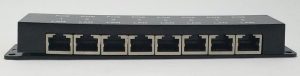 8 Ports ZQPOEI008 PoE Injector Ethernet Switch Without Power Adapter - Slightly Broken Case - Image 5
