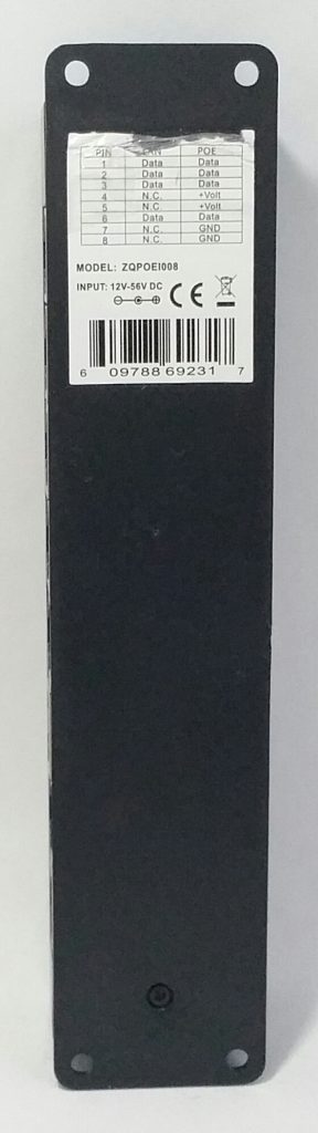 8 Ports ZQPOEI008 PoE Injector Ethernet Switch Without Power Adapter - Slightly Broken Case - Image 3