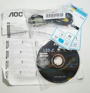 AOC E2470SW M2470SW User Guide CD Monitor Driver i-Menu, e-Saver, Screen+ Software - Image 3