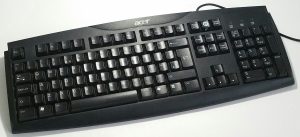 Acer SK-1688 PS2 6 Pin Wired Keyboard