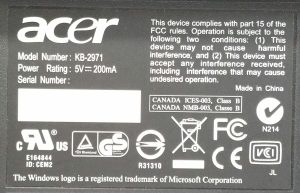 Acer KB-2971 PS2 6 Pin Wired Keyboard - Image 3