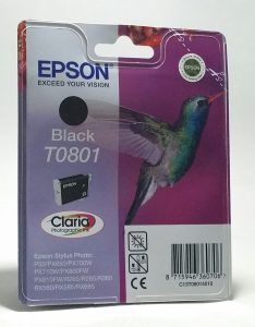 Epson T0801 Black Ink Cartridge
