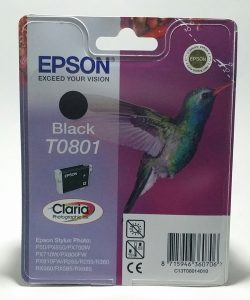Epson T0801 Black Ink Cartridge - Image 2