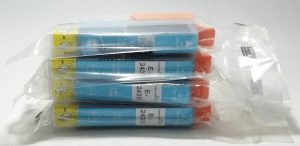 E-2435 Light Cyan Ink Cartridge - Job Lot x4 - Image 2