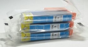 Colour Direct E-2432 Cyan Ink Cartridge - Job Lot x3