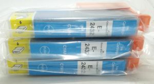 Colour Direct E-2432 Cyan Ink Cartridge - Job Lot x3 - Image 5