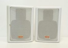 2X Nuvo WA-30SPKR Wall Mounted Speakers With Mounting Brackets Up To 40Watts Of Music Power
