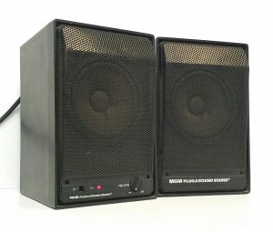 2X MGM Plugaround Sound P100 Speakers