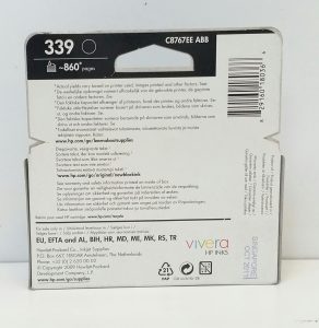 HP 339 Black Inkjet Print Cartridge C8767EE ABB Yields up to 860 Pages - Image 4