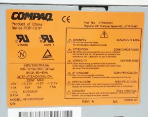 Compaq HP-Q220PC3P Power Supply 220W Max PDP121P - Image 3