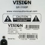 2X Vision SP-1100P 20W Loudspeaker System - Image 6