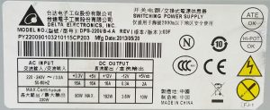 Delta DPS-220UB-4 A Switching Power Supply 80W - Image 3