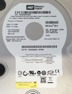 WD WD4000AAKS-00TMA0 400GB PC Hard Drive - Image 3