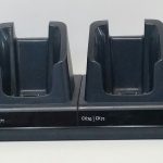 Intermec 1002UU04 Charger Dock Station For CK70/CK71 Barcode Scanner - Slightly Cracked Case