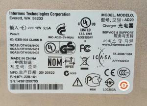 Intermec AD20 Single Slot Charging Cradle Version C2.3 - Image 3