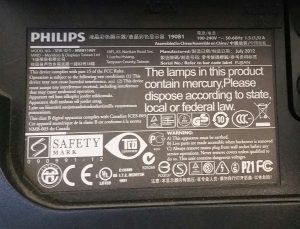 Philips MWB1190T 19" Brilliance 190B DVI VGA Monitor - Image 3