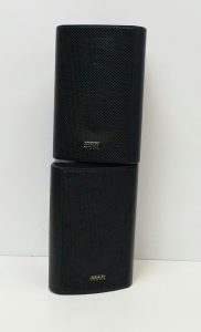 2x Ariston Acoustics MSX-07 Micro Monitors Speaker 8OHMS Has Some Paint Stains