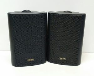 2x Ariston Acoustics MSX-07 Micro Monitors Speaker 8OHMS Has Some Paint Stains - Image 2
