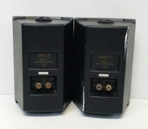 2x Ariston Acoustics MSX-07 Micro Monitors Speaker 8OHMS Has Some Paint Stains - Image 4