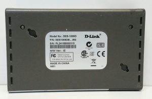 D-Link DES-1008D 8-Port 10/100 Fast Ethernet Switch - Image 4