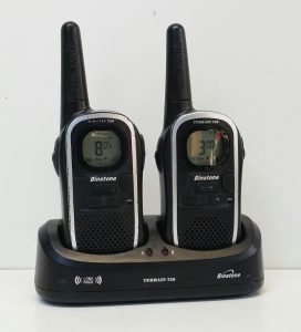 2X Binatone Terrain 750 1040927 Long Range Two Way Radio Walkie Talkie With Terrain 750 Twin Plus Charger Pod