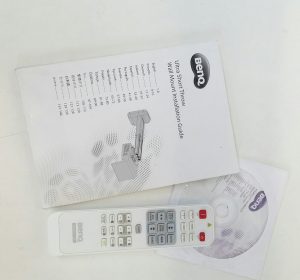 BenQ Projector Remote RC01+Digital Projector Disc User Manual+Wall Mount Installation Guide
