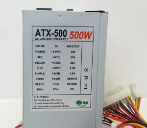 ATX-500 Switching Mode Power Supply Unit 500W PSU - Image 6