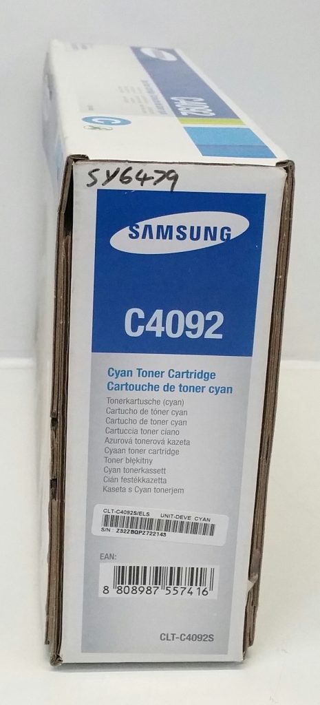 Samsung C4092 Cyan Toner Cartridge - Image 3
