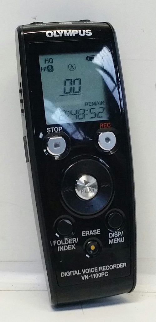 Olympus VN-1100PC Digital Voice Recorder