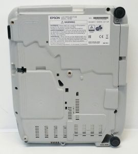 Epson H570B EB-X20 HDMI LCD Projector with 2054 Lamp Hours Used - Image 4