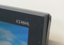 Acer V246HL 24" LCD VGA DVI Monitor - Image 6