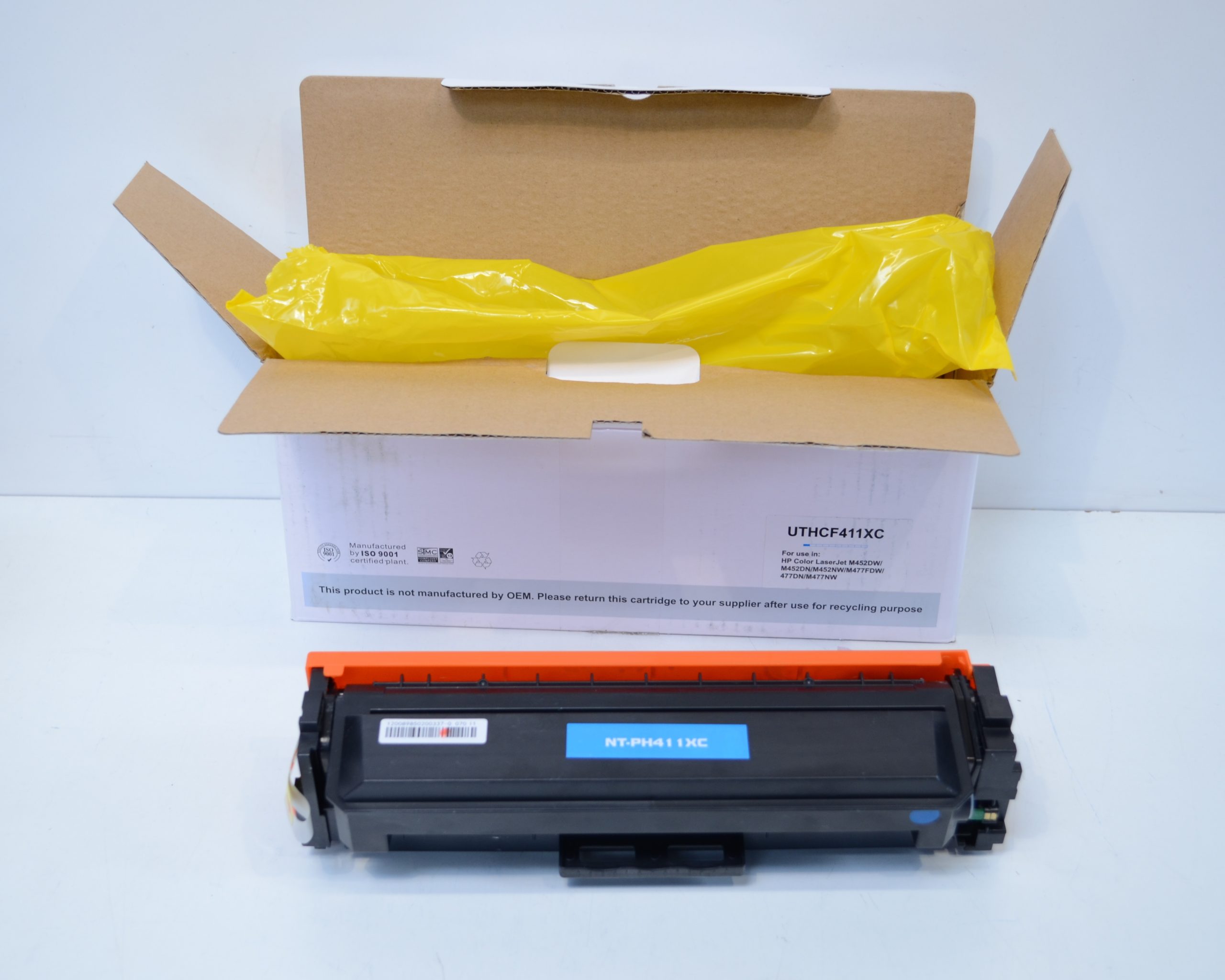 DSC_0001 UTHCF411XC Laser Toner Cartridge For Use In HP M452DW/DN/NW/M477FDW/DN/NW - Image 1