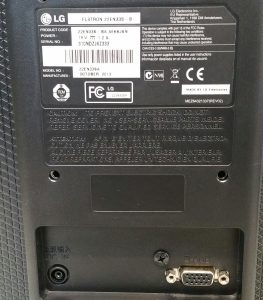 LG Flatron 22EN33S-B 22" Screen VGA Monitor - Image 3