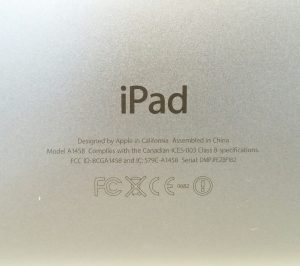 Apple iPad 4 WiFi Only Silver A1458 16 GB Storage - Image 3