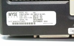 Dell Wyse VX0 V1-LE WTOS 1.2G 128/512 IW INTL Thin Client 902178-62L - Image 3