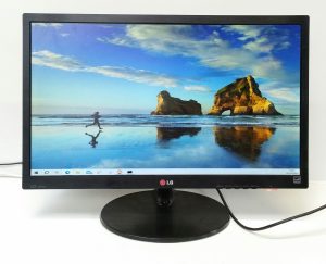 LG 24EN43VSA Flatron 24EN43VS-B 24" HDMI VGA DVI Monitor w Stand - Image 2