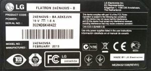 LG 24EN43VSA Flatron 24EN43VS-B 24" HDMI VGA DVI Monitor w Stand - Image 3