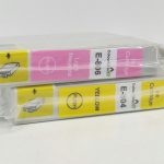 Joblot 2x ColourDirect E-806 Light Magenta, E-804 Yellow