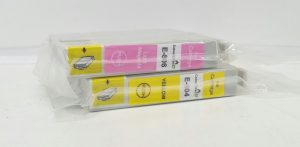 Joblot 2x ColourDirect E-806 Light Magenta, E-804 Yellow