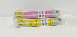 Joblot 2x ColourDirect E-806 Light Magenta, E-804 Yellow - Image 2