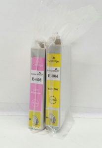 Joblot 2x ColourDirect E-806 Light Magenta, E-804 Yellow - Image 5