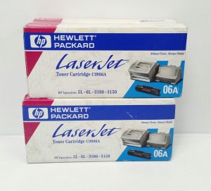 Joblot 2x HP LaserJet Toner Cartridge C3906A - Image 2