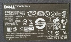 Dell PD01X Docking Station - No PSU - Image 3